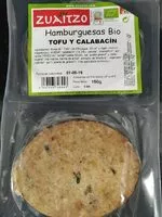 Mängden socker i Hamburguesas Bio Tofu y calabacín