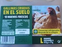 Mängden socker i 12 huevos frescos