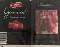 Mängden socker i Gourmet taquitos de jamón