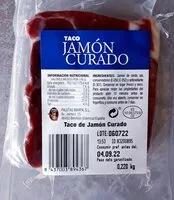 Mängden socker i Taco de Jamón curado
