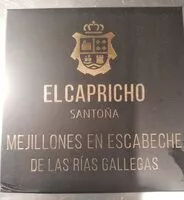 Mängden socker i Mejillones en escabeche de las rías gallegas