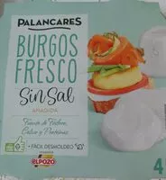 Mängden socker i Burgos fresco sin sal