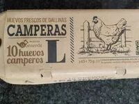 Mängden socker i Huevos Frescos de Gallinas Camperas