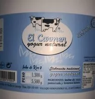 Mängden socker i Yogur natural