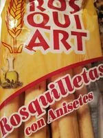Mängden socker i Rosquilletas con anisetes