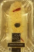 Mängden socker i Pastel frío de patata