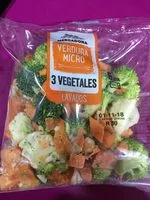 Mängden socker i 3 vegetales