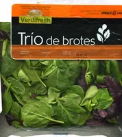 Mängden socker i Ensalada Trío de brotes