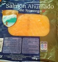 Mängden socker i Salmón Ahumado de Noruega