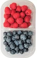 Mängden socker i Duo de arándano y frambuesa tarrina