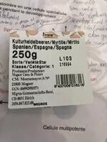 Mängden socker i Myrtille
