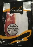 Mängden socker i Hembra Jamón Serrano