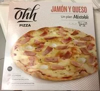 Mängden socker i Pizza jamón y queso