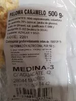 Mängden socker i Paloma caramelo