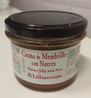 Mängden socker i Crema de Membrillo con Nueces