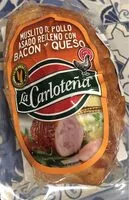 Mängden socker i Muslito de pollo asado relleno de bacon y queso