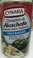 Mängden socker i Corazones de alcachofa troceados