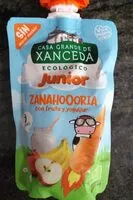 Mängden socker i Ecologico junior zanahoria con fruta y yogur