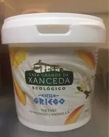 Mängden socker i Yogur ecológico estilo griego de mango y vainilla