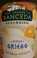 Mängden socker i Casa grande de Xanceda. Esrilo griego. Sirtaki de Cìtricos