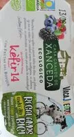 Mängden socker i Yogurt ecológico Kefir 14 con frutas del bosque