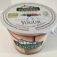 Mängden socker i Yogur desnatado 0% con frutas del bosque