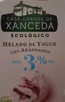 Mängden socker i Helado de yogurt