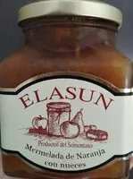 Mängden socker i Mermelada de naranja con nueces