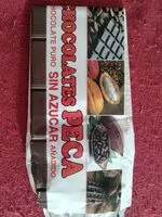 Mängden socker i Chocolates peca puro sin azúcar añadido