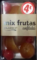 Mängden socker i Mix de frutas confitadas