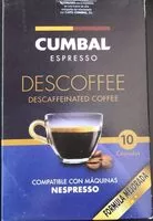 Mängden socker i Cumbal Descafeinado