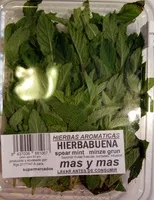 Mängden socker i Hierbabuena