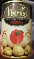 Mängden socker i Olives vertes farcies au poivrons