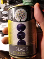 Mängden socker i Black pitted olives