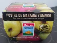 Mängden socker i Postre de manzana y mango