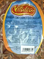 Mängden socker i Oreja de Cerdo cocida