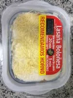 Mängden socker i Lasaña boloñesa