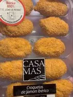 Mängden socker i Croquetas de jamón ibérico