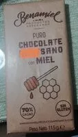 Mängden socker i Chocolate puro artesano con miel