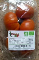 Mängden socker i Tomates côtelée bio