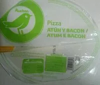Mängden socker i Pizza atún y bacon
