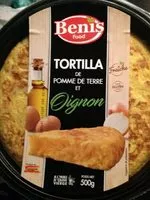 Mängden socker i Tortilla de pomme de terre et oignon