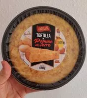 Mängden socker i Tortilla de pomme de terre