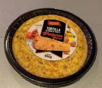 Mängden socker i Tortilla de Pomme de Terre Poivron Rouge