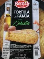 Mängden socker i Tortilla de patata con cebolla