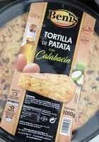 Mängden socker i Tortilla de Patata con Calabacin