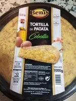 Mängden socker i Tortilla de patata con cebolla
