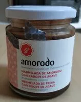 Mängden socker i Mermelada de fresa con sirope de agave