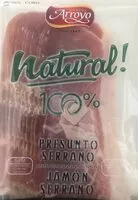 Mängden socker i Jamón serrano natural