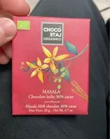 Mängden socker i Chocolate con leche masala
